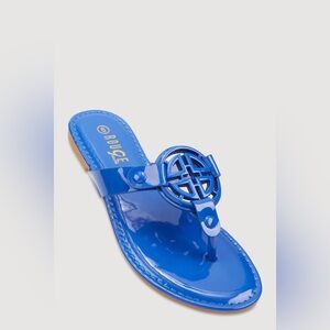 Rouge Helium Vibrant Blue Sandals